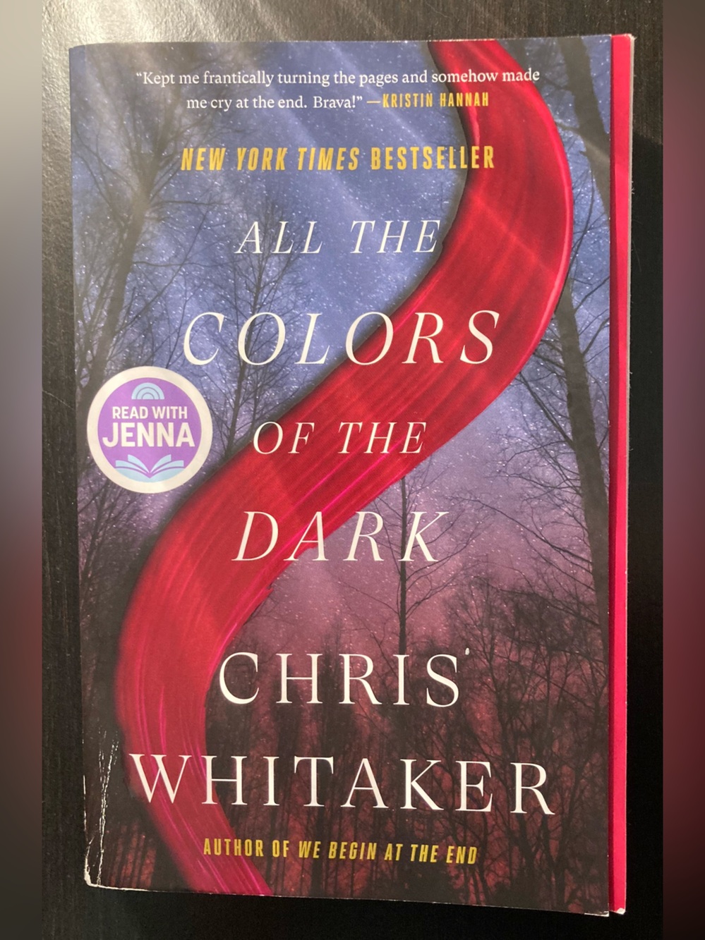 "All the Colors of the Dark" — Chris Whitaker. Paperback